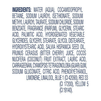 Body Wash for Women Moisturizing Revitalize Cherry & Chia Milk Cleanser, 20 Oz
