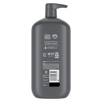 Exfoliating Deep Clean Face & Body Wash for Men Citrus + Cedarwood, 30 Oz