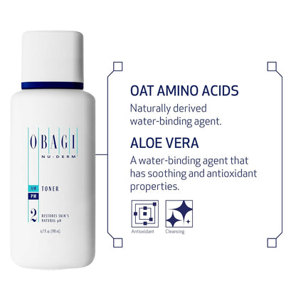 Obagi Nu-Derm Foaming Gel – Gel-Based Cleanser for Normal to Oily & Sensitive Skin